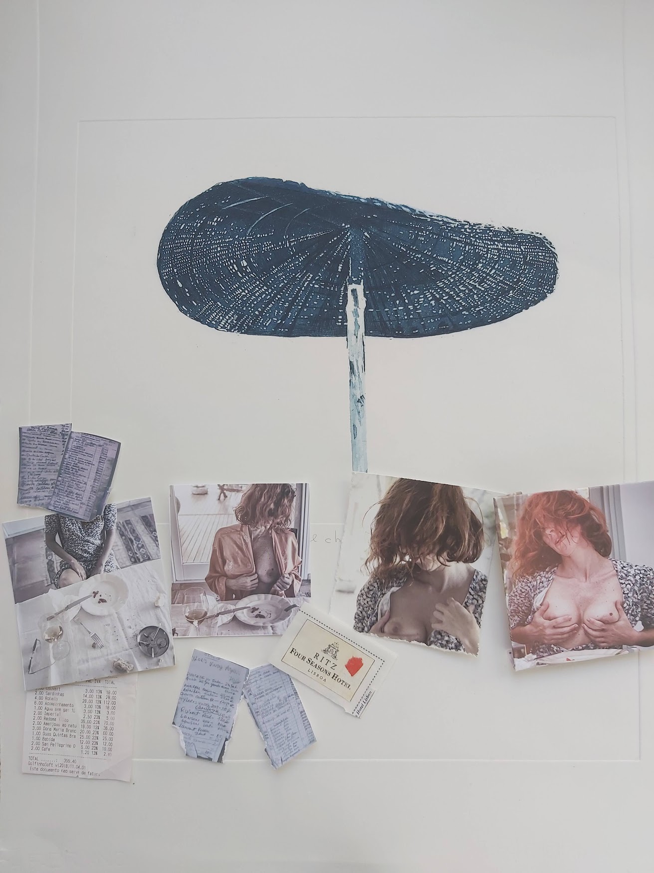 Umbrella and collage